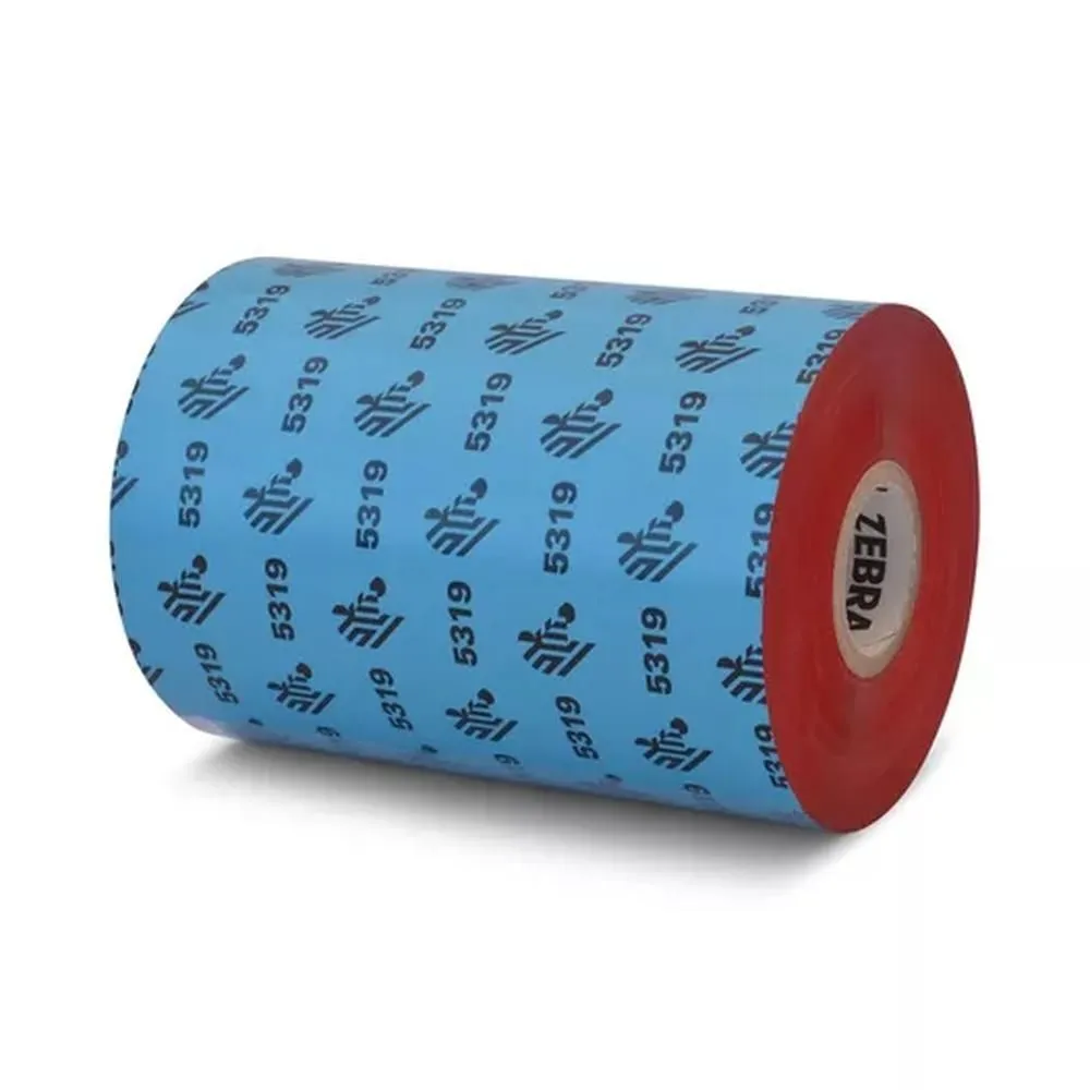 Ruban transfert thermique bleu cire 110mm 450M