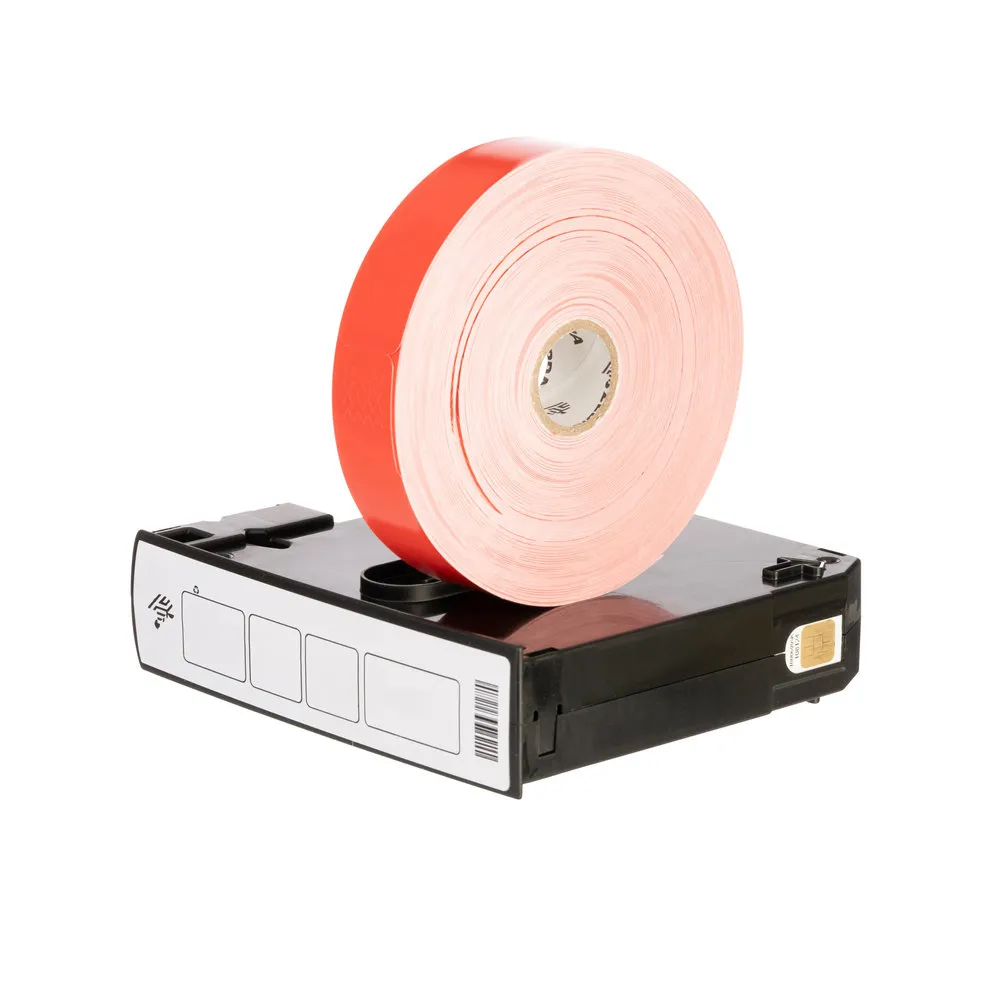 Bracelet Z-BAND SPLASH 25.4mm 254mm rouge cartouche