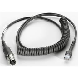 Cable usb LS22XX/LS34XX spiralé 2,8m durci connecteur amphenol V
