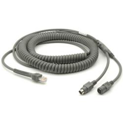 Cable Wedge 6m spiralé PS/2