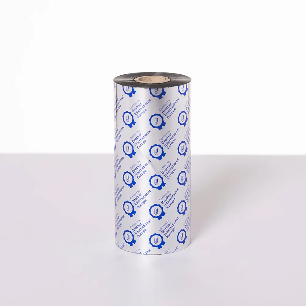 Ruban transfert thermique noir résine standard 154mm x 450m