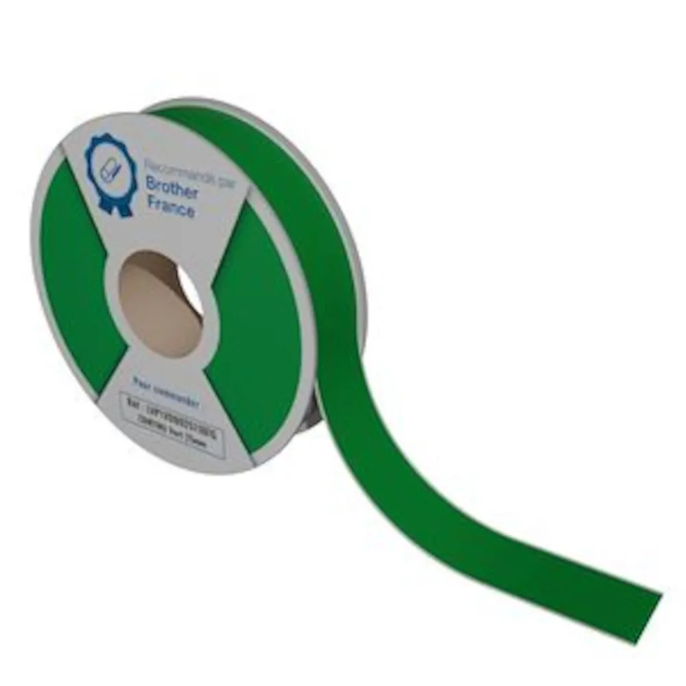 Rouleaux continu vert 25mm x 30m