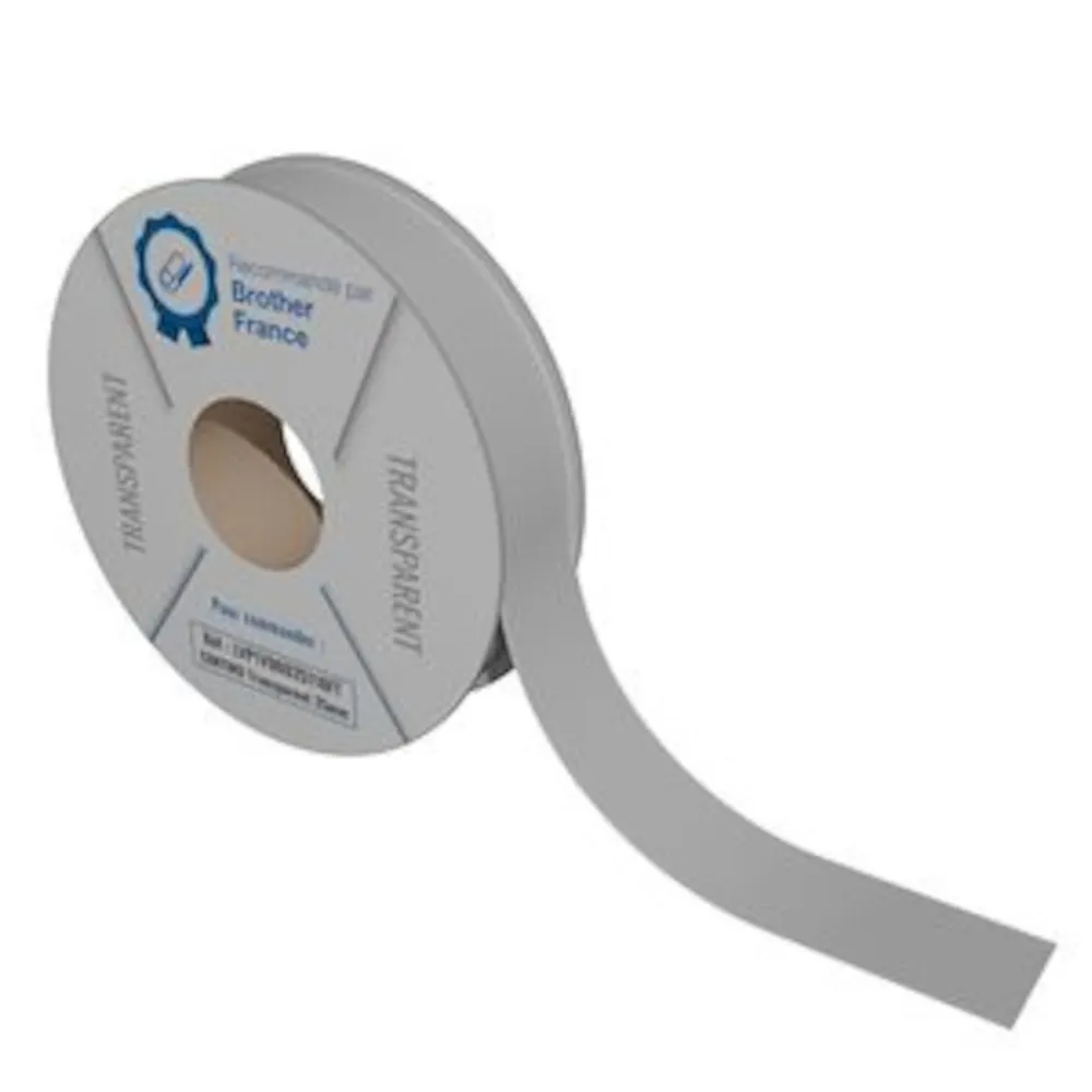 Rouleaux continu transparent 25mm x 30m