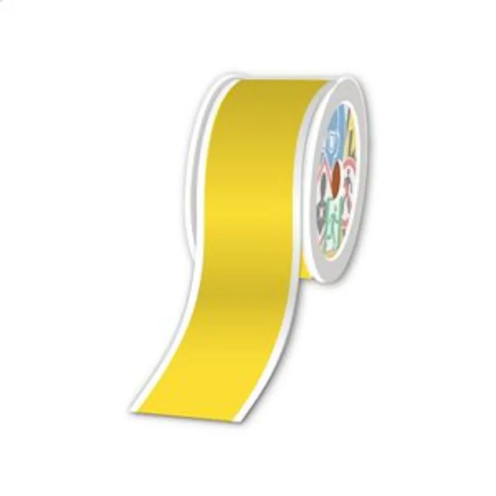 Rouleaux continu jaune 50mm x 30m