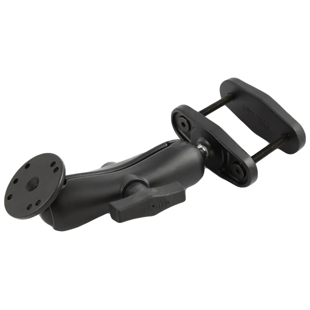 Support de pince carré RAM 2,5 pouces avec plaque AMPS ronde