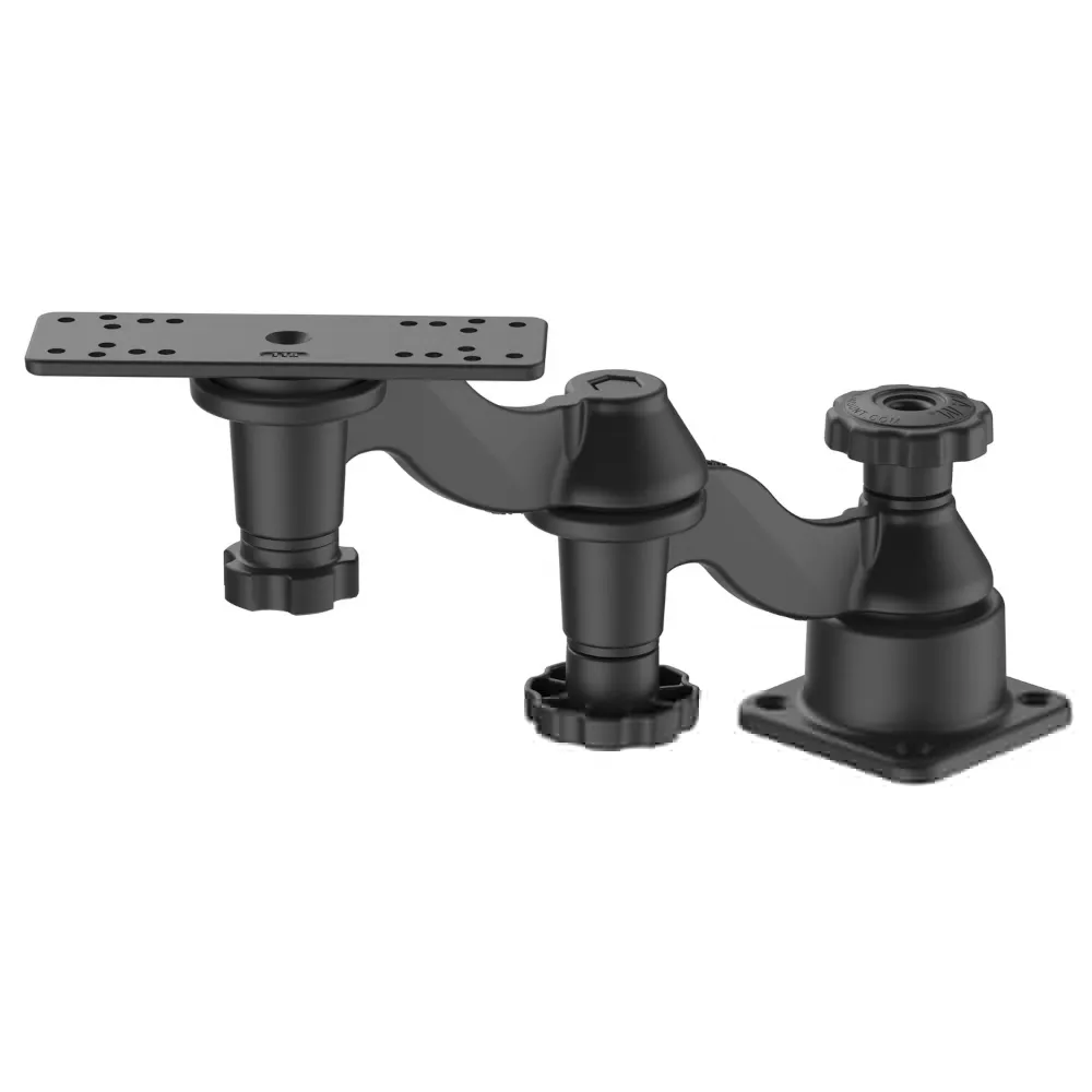 Support RAM® à bras articulé horizontal de 12 pouces pour sondeurs et traceurs de cartes