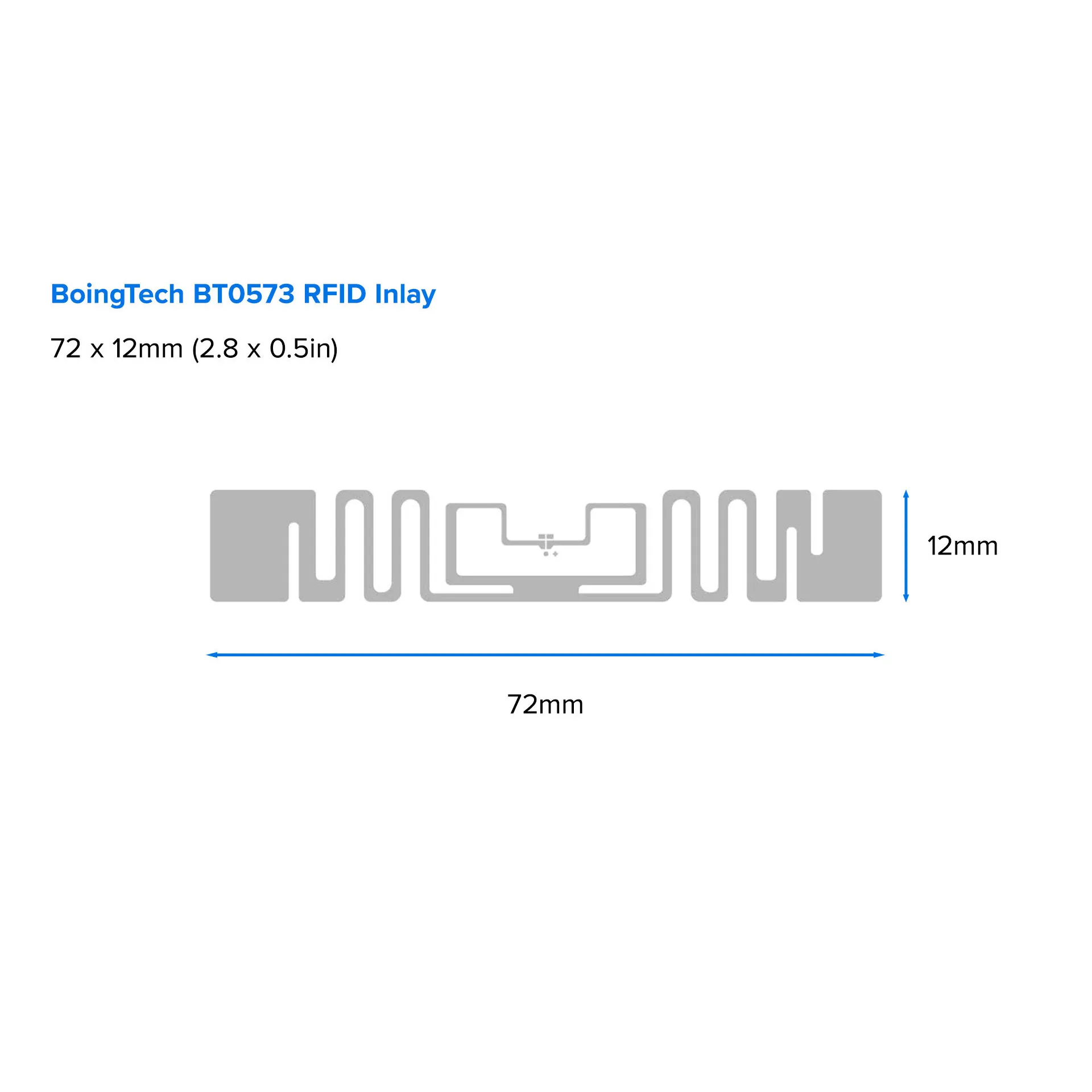 BT573 POLYPROPYLENE 3000T 76 mm x 25 mm (échantillon)