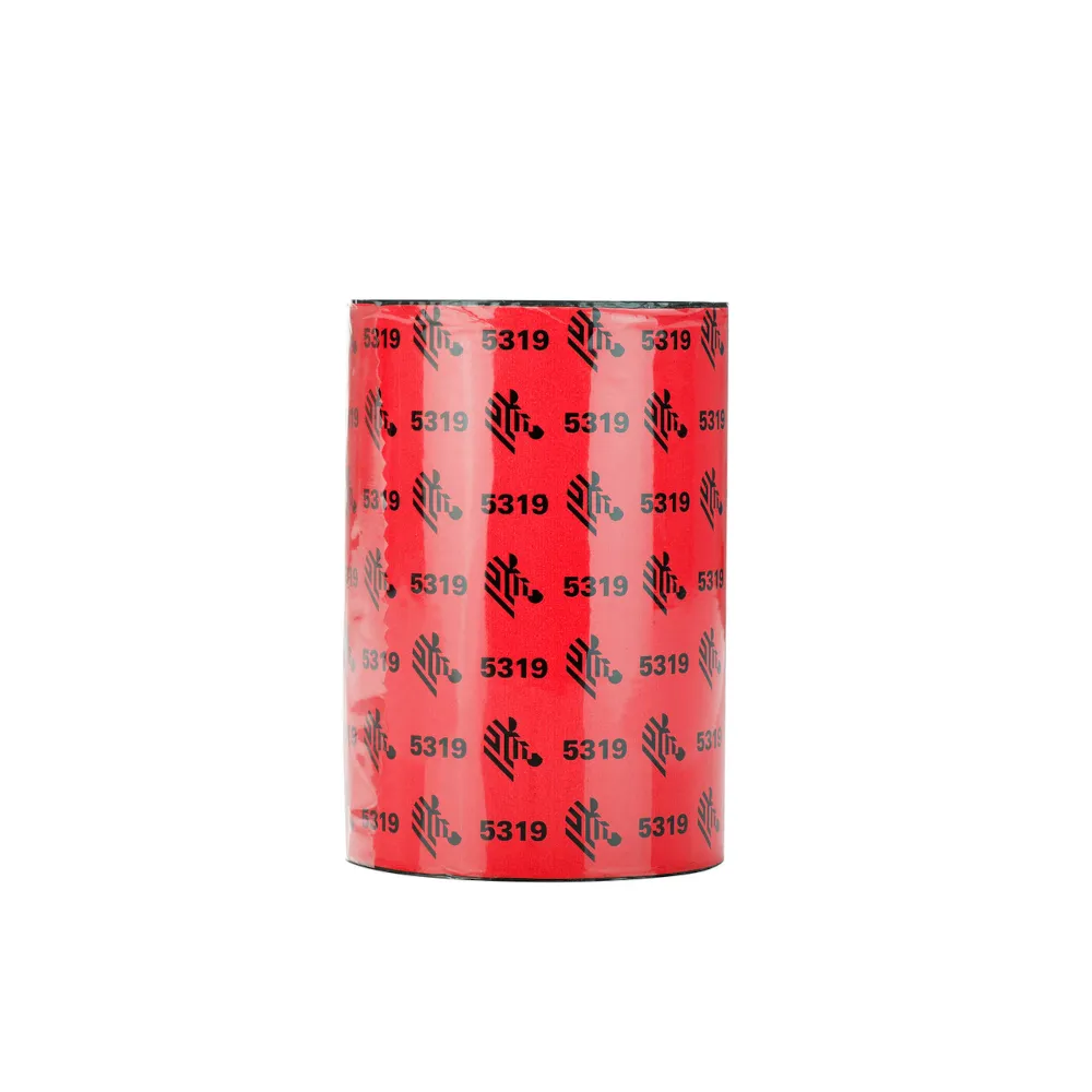 Ruban transfert thermique cire rouge 110mm 450M